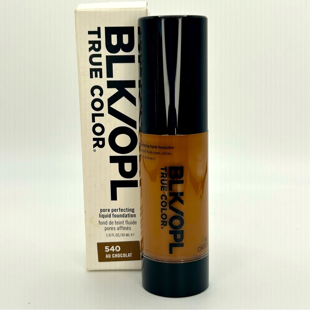 BLK OPL BLK/OPL True Color Liquid Foundation 540 Au Chocolat 1oz NIB